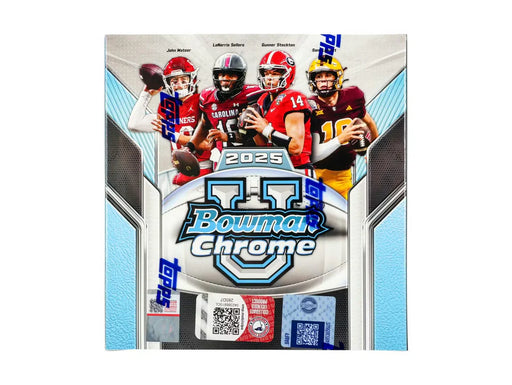 Sports Cards Topps - 2025 - Football - Bowman Chrome University - Mega Box - Cardboard Memories Inc.