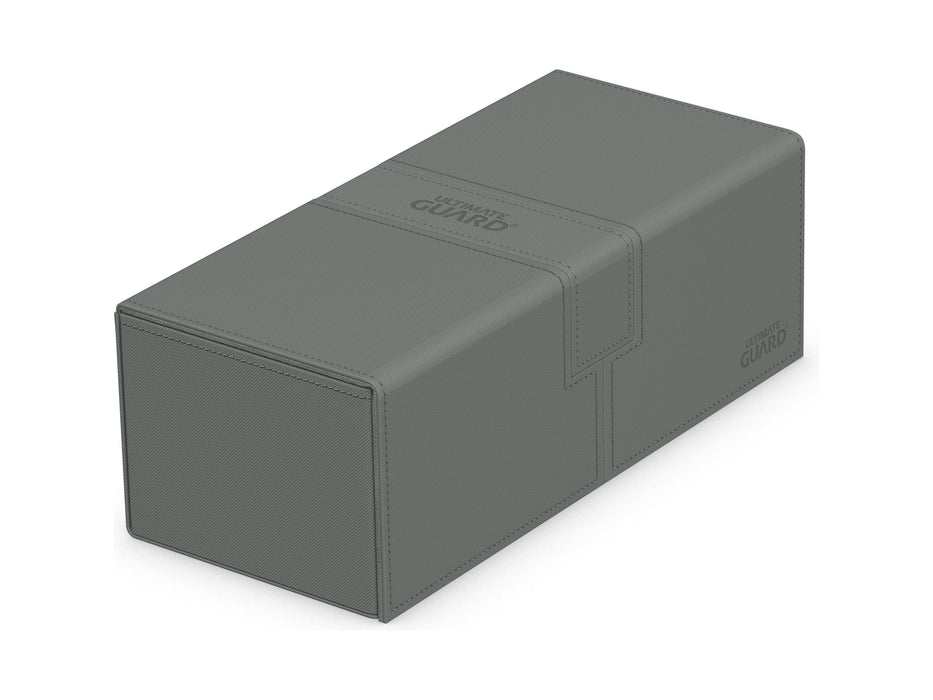 Supplies Ultimate Guard - Twin Flip N Tray Deck Case - Monocolor Grey - 266+ - Cardboard Memories Inc.