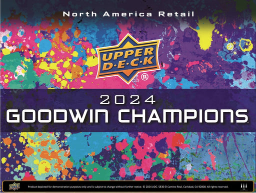 Sports Cards Upper Deck - 2024 - Goodwin Champions - Blaster Box - Pre-Order December 30th 2024 - Cardboard Memories Inc.