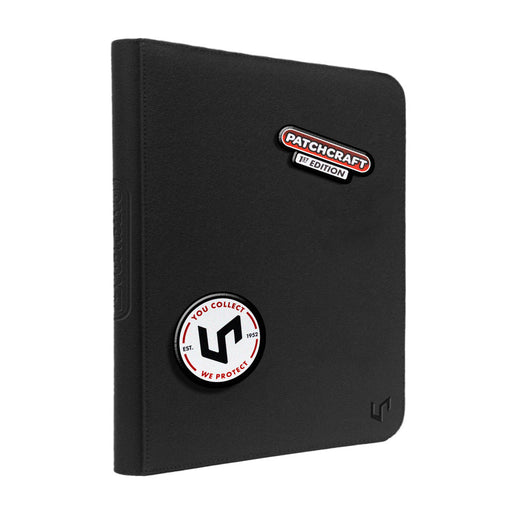 Supplies Ultra Pro - 9 Pocket Zip Binder Pro - Patchcraft - Black - Available October 15th 2025 - Cardboard Memories Inc.