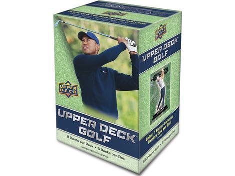 Sports Cards Upper Deck - 2024 - Golf - Trading Cards Blaster Box - Cardboard Memories Inc.