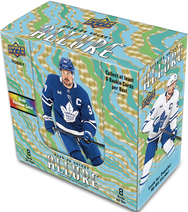 Sports Cards Upper Deck - 2025-26 - Hockey - Allure - Hobby Box - Pre-Order January 14th 2026 - Cardboard Memories Inc.