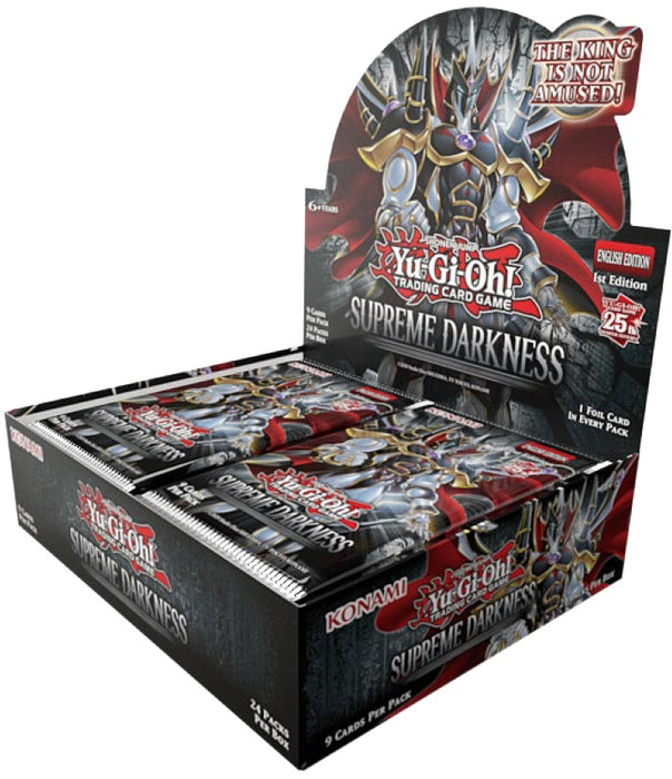 Trading Card Games Konami - Yu-Gi-Oh! - Supreme Darkness - Booster Box - Cardboard Memories Inc.