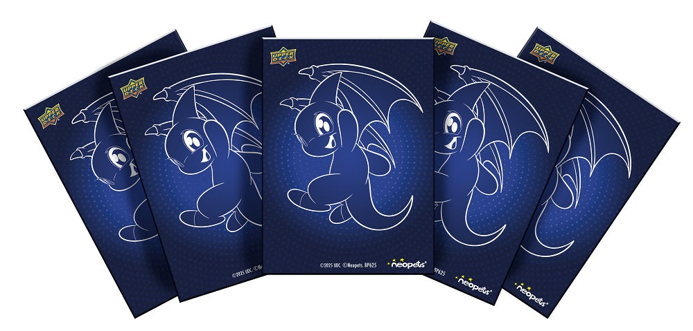 collectible card game Upper Deck - Neopets Battledome - Battledome - Card Sleeves - Shoyru - 65 Count - CANADIAN ORDERS ONLY PLEASE - Available April 15th 2026 - Cardboard Memories Inc.
