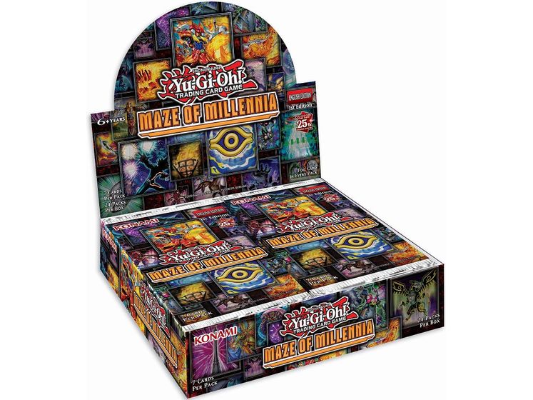 Trading Card Games Konami - Yu-Gi-Oh! - Maze of Millennia - Booster Box - Cardboard Memories Inc.