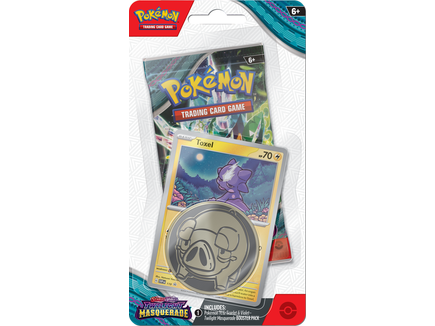 Trading Card Games Pokemon - Scarlet and Violet - Twilight Masquerade - Checklane Blister Pack - Toxel - Cardboard Memories Inc.