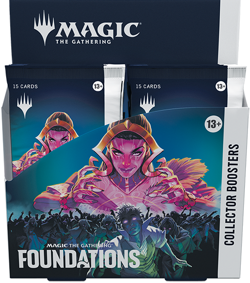 Trading Card Games Magic the Gathering - Foundations - Collector Booster Box - Cardboard Memories Inc.