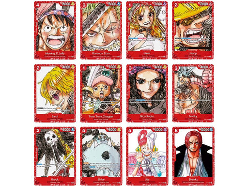 collectible card game Bandai - One Piece Card Game - Premium Card Collection File Red Edition - Cardboard Memories Inc.