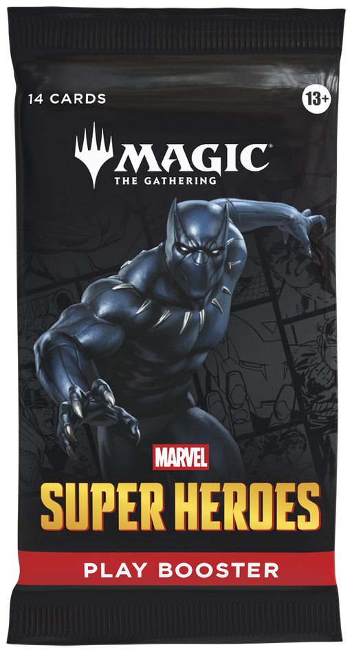 Trading Card Games Magic the Gathering - Marvel Super Heroes - Play Booster Pack - Pre-Order July 26th 2026 - Cardboard Memories Inc.