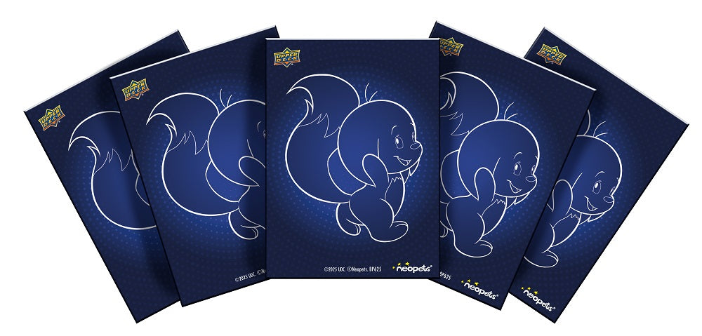 collectible card game Upper Deck - Neopets Battledome - Battledome - Card Sleeves - Kacheek - 65 Count - CANADIAN ORDERS ONLY PLEASE - Available April 15th 2026 - Cardboard Memories Inc.