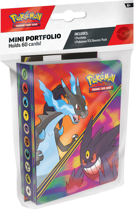Trading Card Games Pokémon - Mega Evolution - Q1 - Trading Card Mini Binder - Pre-Order March 27th 2026 - Cardboard Memories Inc.