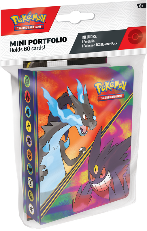 Trading Card Games Pokémon - Mega Evolution - Q1 - Trading Card Mini Binder - Pre-Order March 27th 2026 - Cardboard Memories Inc.