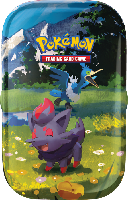 Trading Card Games Pokémon - Mega Evolution - Ascended Heroes - Mini Tin - Zorua - Cardboard Memories Inc.