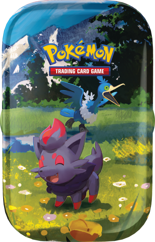 Trading Card Games Pokémon - Mega Evolution - Ascended Heroes - Mini Tin - Zorua - Cardboard Memories Inc.