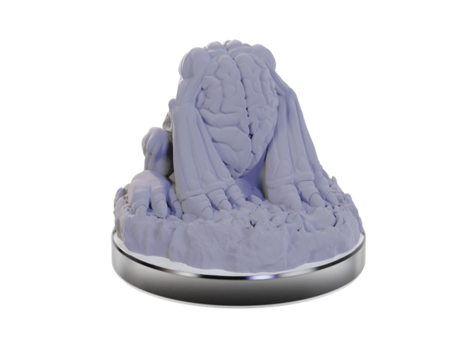 Role Playing Games Wizkids - Dungeons and Dragons - Unpainted Miniature - Nolzurs Marvellous Miniatures - Intellect Devourers - 90685 - Cardboard Memories Inc.