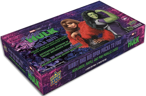 Trading Card Games Upper Deck - Marvel Studios - She Hulk Attorney At Law - Hobby Box - Cardboard Memories Inc.