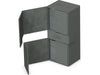 Supplies Ultimate Guard - Twin Flip N Tray Deck Case - Monocolor Grey - 266+ - Cardboard Memories Inc.