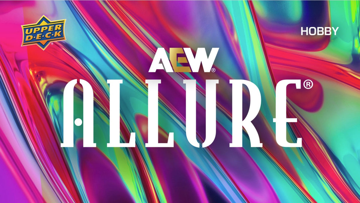 Sports Cards Upper Deck - 2026 - Allure - AEW - All Elite Wrestling - Hobby Box - Pre-Order April 15th 2026 - Cardboard Memories Inc.