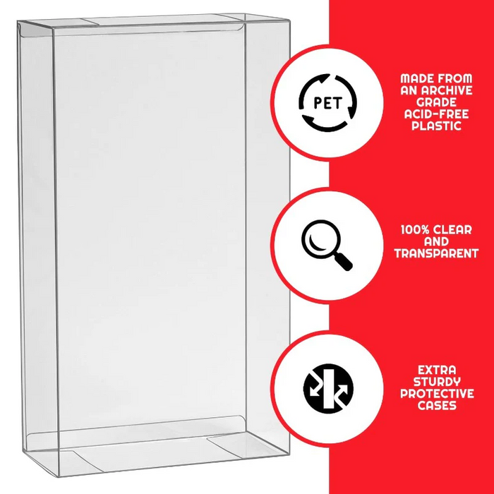 Comic Supplies Evoretro - Multiverse McFarlane Regular PET Protective Cases - 10 Pack - Available April 22nd 2025 - Cardboard Memories Inc.