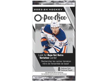 Sports Cards Upper Deck - 2023-24- Hockey - O-Pee-Chee - OPC - Trading Card Blaster Box - Cardboard Memories Inc.