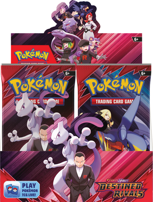 Trading Card Games Pokemon - Scarlet and Violet - Destined Rivials - Booster Box - Cardboard Memories Inc.