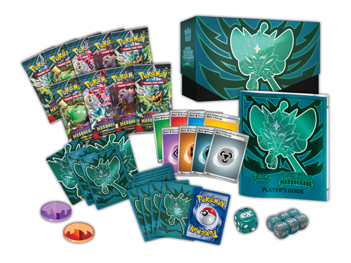 Trading Card Games Pokemon - Scarlet and Violet - Twilight Masquerade - Elite Trainer Box - Cardboard Memories Inc.
