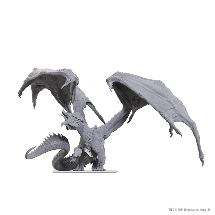 Role Playing Games Wizkids - Dungeons and Dragons - Unpainted Miniature - Nolzur’s Marvelous Miniatures - Red Dragon Tyrant - 90774 - Pre-Order TBA - Cardboard Memories Inc.