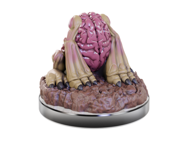 Role Playing Games Wizkids - Dungeons and Dragons - Unpainted Miniature - Nolzurs Marvellous Miniatures - Intellect Devourers - 90685 - Cardboard Memories Inc.