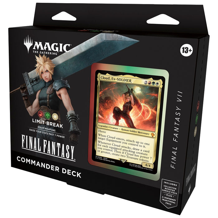 Trading Card Games Magic the Gathering - Final Fantasy - Limit Break - Commander Deck - Cardboard Memories Inc.