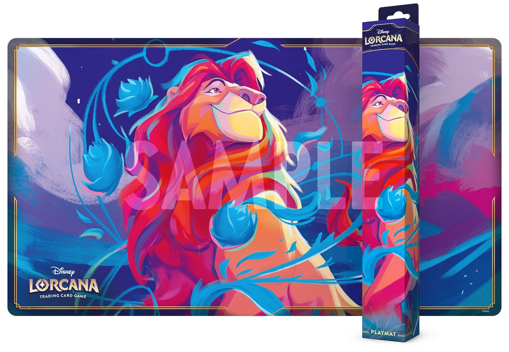 Supplies Disney - Lorcana - Fabled - Playmat - Mufusa - Cardboard Memories Inc.