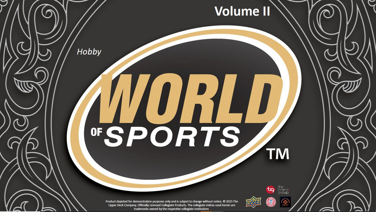 Upper Deck - 2025 - World of Sports - Volume 2 - Blaster Box - Pre-Order April 30th 2026