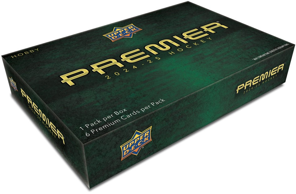 Sports Cards Upper Deck - 2024-25 - Hockey - Premier - Trading Card Hobby Box - Cardboard Memories Inc.