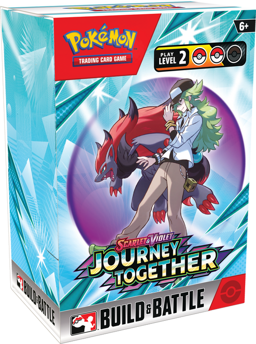 Trading Card Games Pokémon - Scarlet and Violet - Journey Together - Build and Battle - Cardboard Memories Inc.