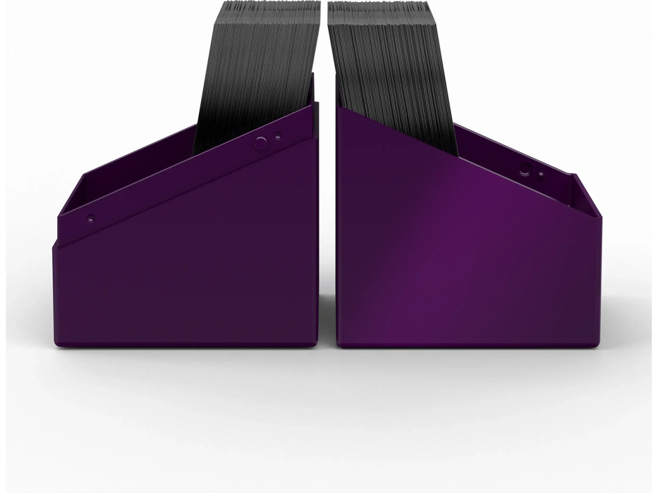 Supplies Ultimate Guard - Boulder Deck Case - Solid Purple - 100 - Cardboard Memories Inc.