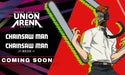 Non Sports Cards Bandai - Union Arena - Chainsaw Man - Booster Box - Pre-Order July 31st 2026 - Cardboard Memories Inc.