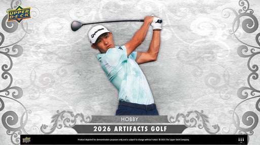 Sports Cards Upper Deck - 2026 - Golf - Artifacts - Trading Card Hobby Box - Pre-Order April 15th 2026 - Cardboard Memories Inc.
