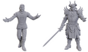 Role Playing Games Wizkids - Dungeons and Dragons - Unpainted Miniature - Baldurs Gate 3 Special Edition - Sarevok Anchev and Raphael - 96371 - Cardboard Memories Inc.