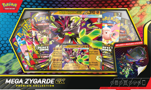 Trading Card Games Pokemon - Mega Zygarde EX - Premium Collection Box - Pre-Order May 22nd 2026 - Cardboard Memories Inc.