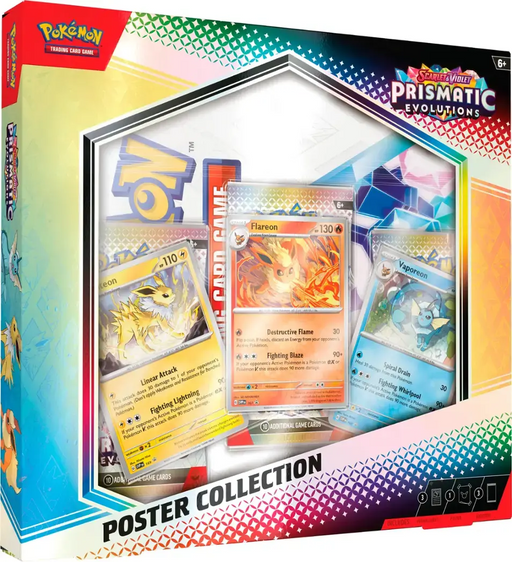 Trading Card Games Pokemon - Scarlet and Violet - Prismatic Evolutions - Poster Collection - Cardboard Memories Inc.