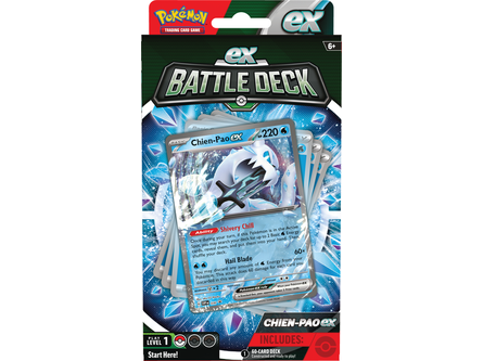 Trading Card Games Pokemon - EX Battle Decks - Chien-Pao EX - Cardboard Memories Inc.