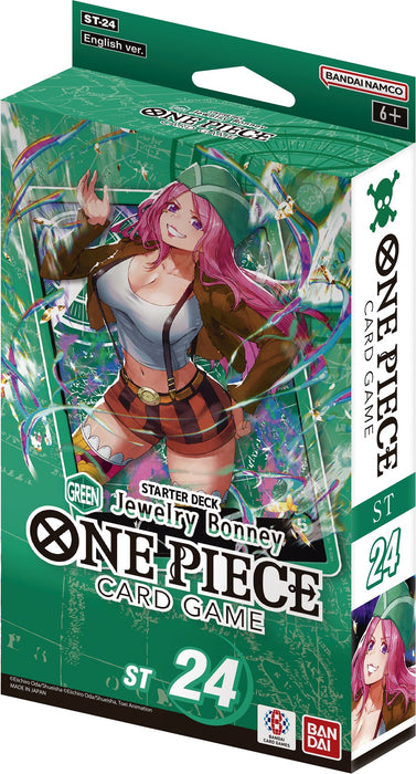 collectible card game Bandai - One Piece Card Game - ST24 - Jewelry Bonney - Starter Deck - Cardboard Memories Inc.