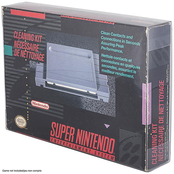 Comic Supplies Evoretro - Super Nintendo/Nintendo 64 Box PET Protectors - 25 Pack - Cardboard Memories Inc.