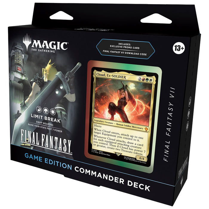 Trading Card Games Magic the Gathering - Final Fantasy - Limit Break - Video Game Commander Deck - Pre-Order December 5th 2025 - Cardboard Memories Inc.