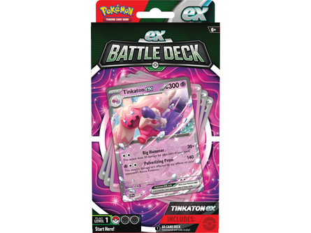 Trading Card Games Pokemon - EX Battle Decks - Tinkaton EX - Cardboard Memories Inc.