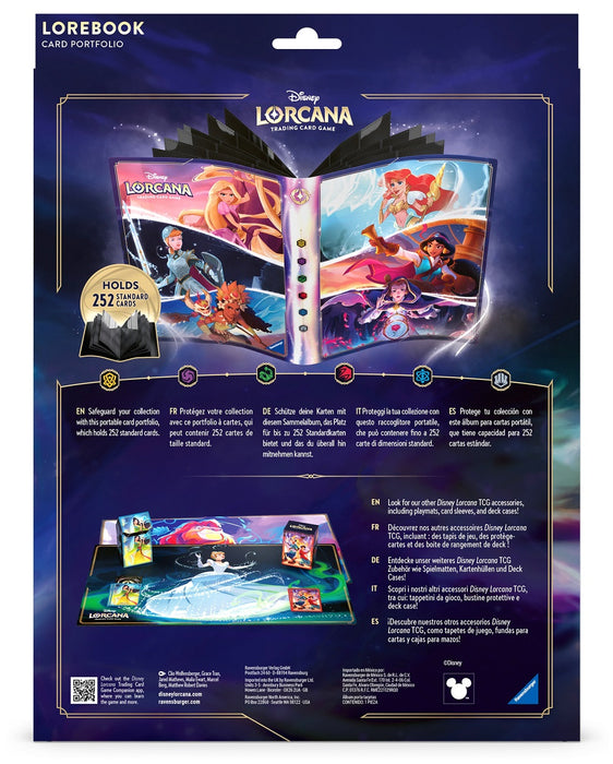Supplies Disney - Lorcana - Fabled - Portfolio Binder - Cardboard Memories Inc.