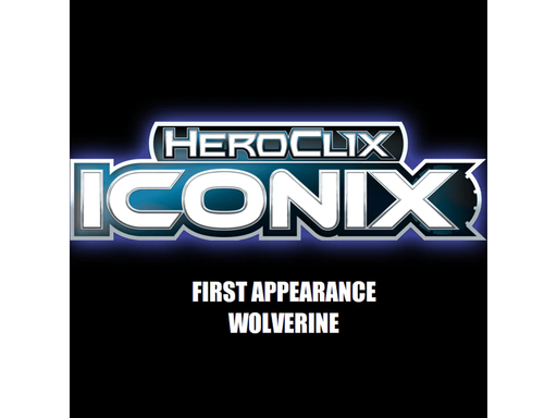Collectible Miniature Games Wizkids - Marvel - HeroClix - Iconix - First Appearance of Wolverine - Pre-Order June 26th 2024 - Cardboard Memories Inc.