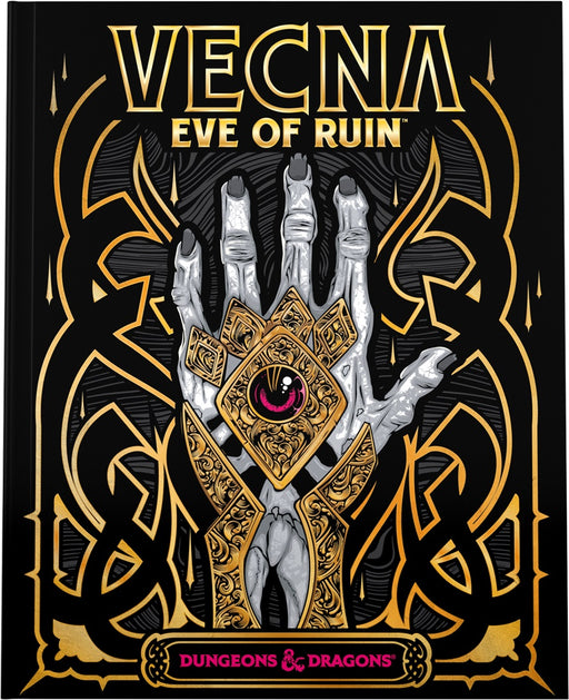 Role Playing Games Wizards of the Coast - Dungeons and Dragons - 5th Edition - Vecna Eve of Ruin - Alternate Cover - Cardboard Memories Inc.
