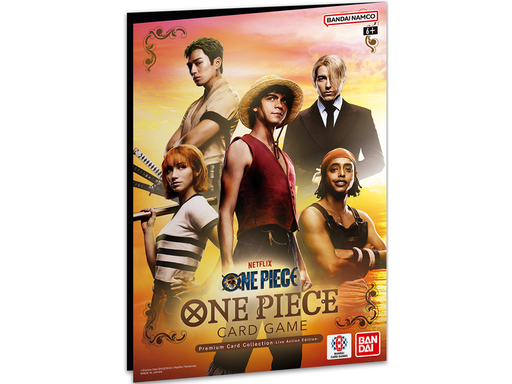 collectible card game Bandai - One Piece Card Game - Premium Card Collection Live Action Edition - Pre-Order April 26th 2024 - Cardboard Memories Inc.