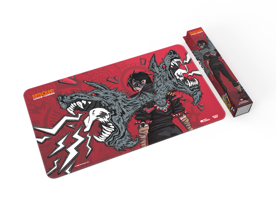 Riftbound - League of Legends Trading Card Game - Unleashed - Playmat - Vi - Pre-Order May 8th, 2026 - Cardboard Memories Inc.