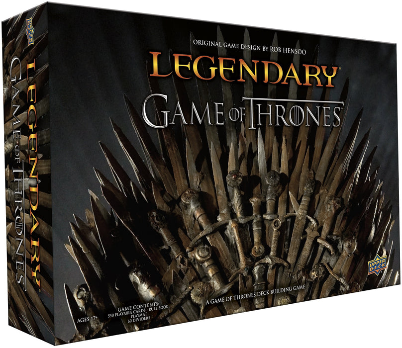 Deck Building Game Upper Deck - Legendary Deck Building Game - Game of Thrones - Pre-Order TBA - Cardboard Memories Inc.